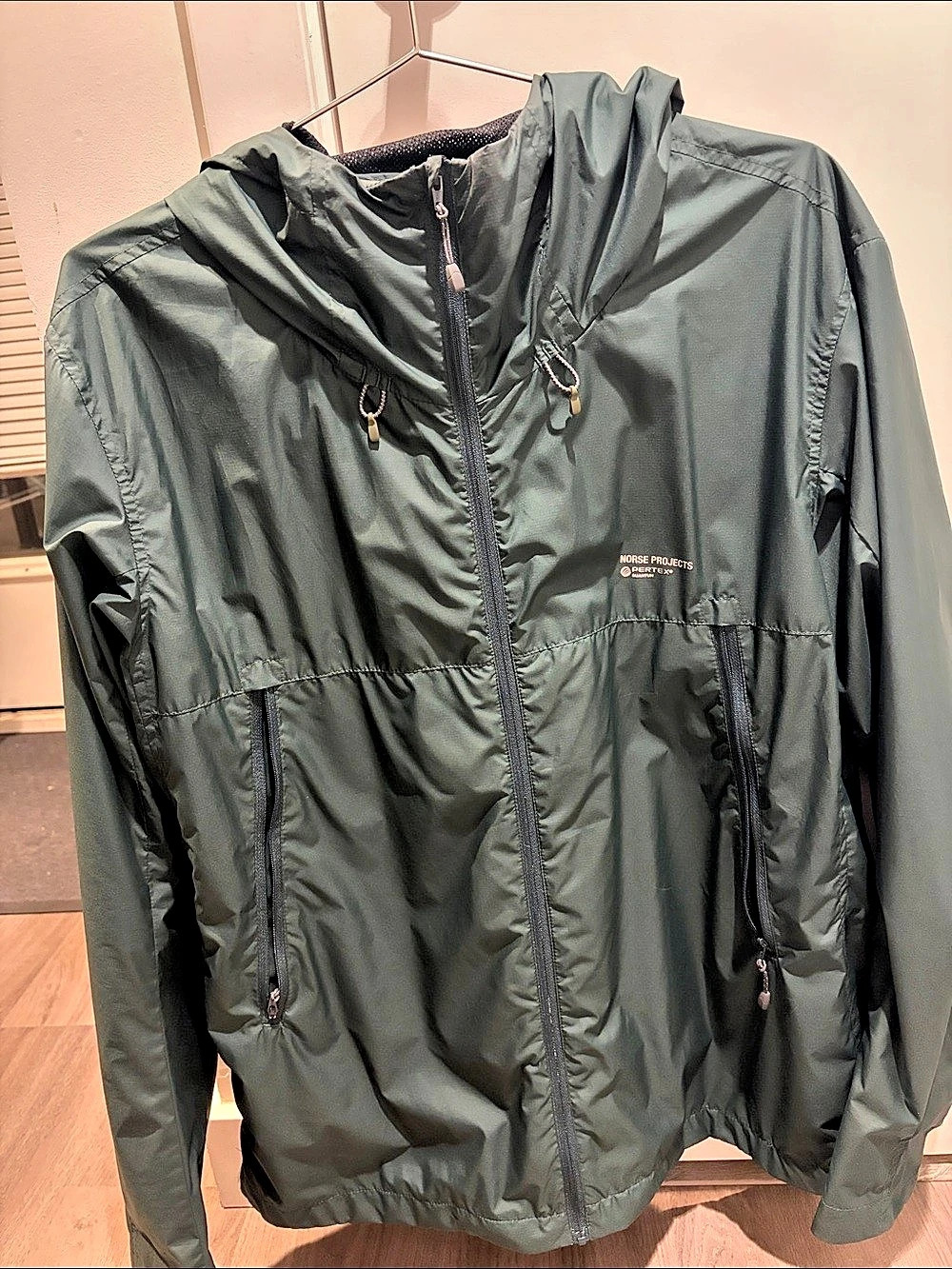 Norse Projects Ursand Pertex Windbreaker Forest Green